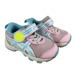 Asics Contend 6 Ts School Yard Jr 1 Pink Size 5K Girls Colorful